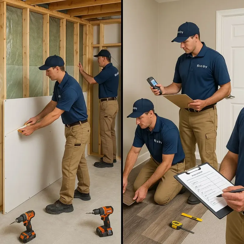 Repairs and Reconstruction process in McLoud, OK