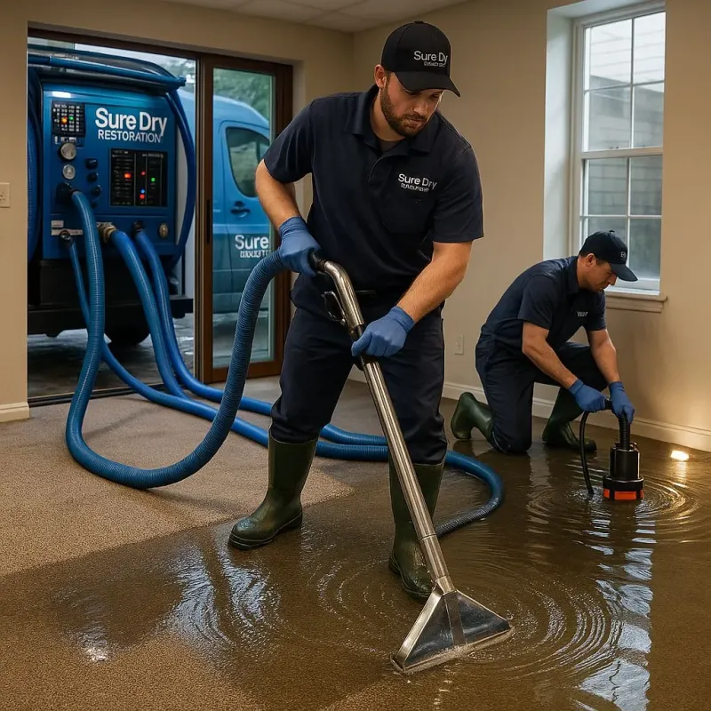 Water Extraction and Removal process in McLoud, OK